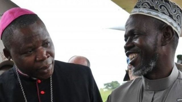 Dieudonné Nzapalainga, Omar Rabine Layama, Centrafrique