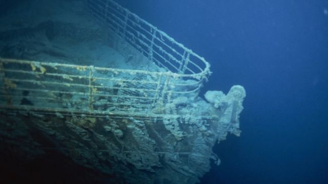 غرقت السفينة تيتانيك في مياه بعمق ثلثي "عمق غالاتيا"