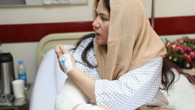 Fawzia Koofi in hospital