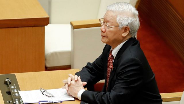 State President Nguyen Phu Trong meets with the National Assembly on May 20