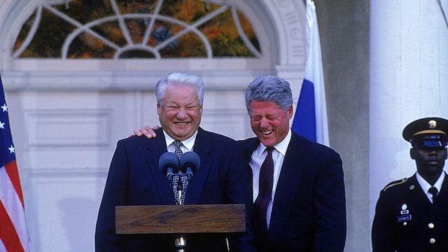 Встреча Бориса Ельцина и Билла Клинтона, 1995 год