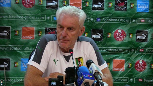 Hugo Broos Working As Cameroon Coach Without A Contract Bbc Sport