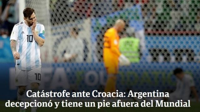 サッカーw杯 アルゼンチン 第2戦に敗北 メッシが背負う国からの重圧 cニュース