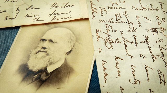 达尔文书信手稿