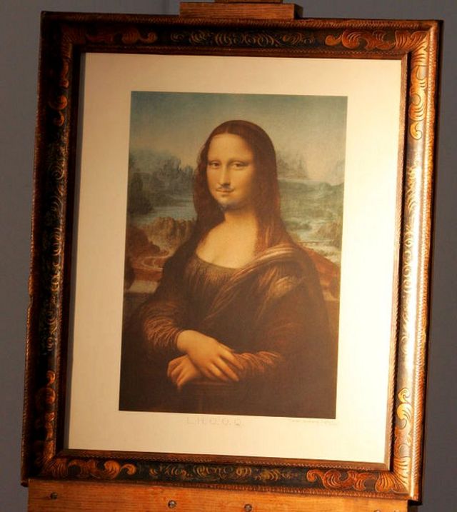 La Mona Lisa de Duchamp