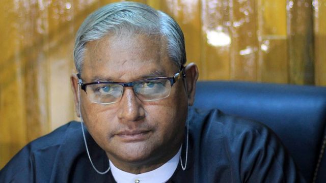U Ko Ni, a prominent member of Myanmar"s Muslim minority and legal adviser for Myanmar"s ruling National League for Democracy