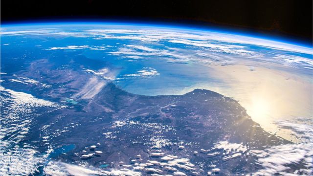Vista de la Tierra desde el exterior