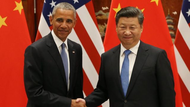 Barack Obama e Xi Jinping