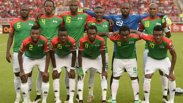 L'équipe des Etalons du Burkina Faso