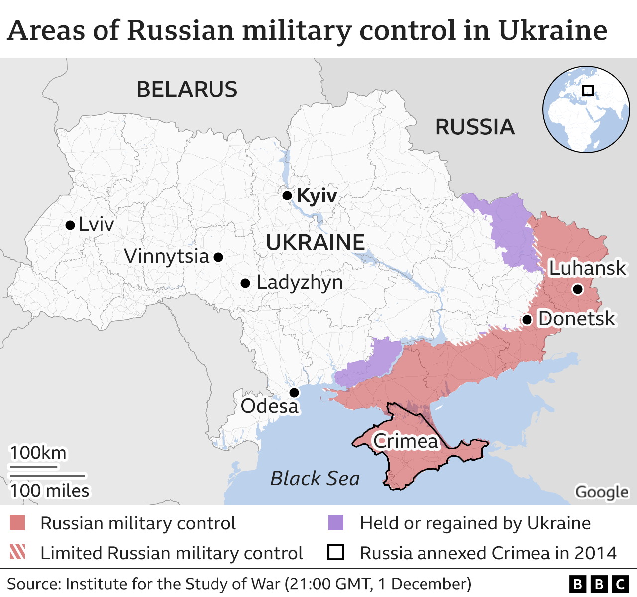 Map of Ukraine