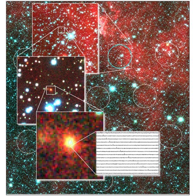 Radio flash tracked to faraway galaxy