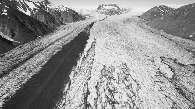 Heinabergsjökull glacier 1989