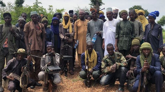 Yan bindiga masu fashin daji da satar mutane a arewa maso yammacin Najeriya