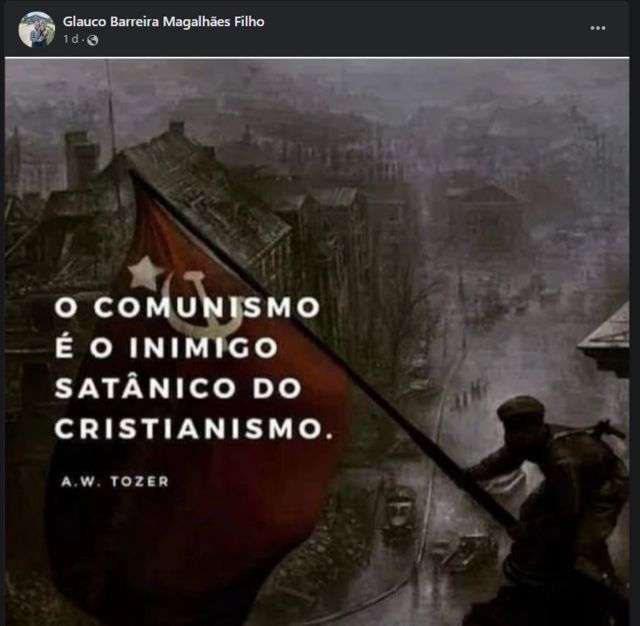 Reprodu&ccedil;&atilde;o de publica&ccedil;&atilde;o do pastor