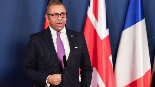 James Cleverly, British Foreign Secretary