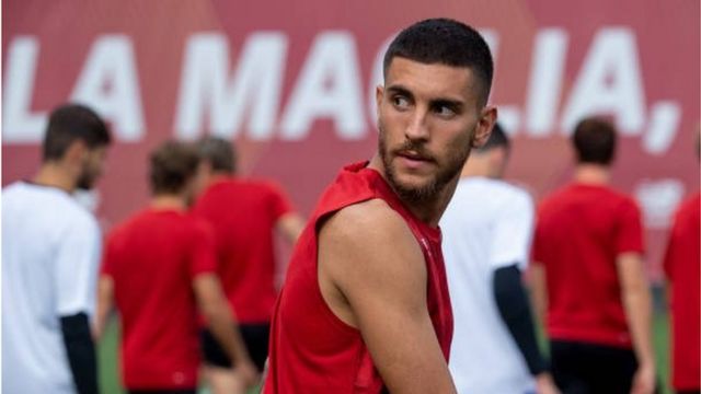 Kiungo wa kati wa Roma Lorenzo Pellegrini