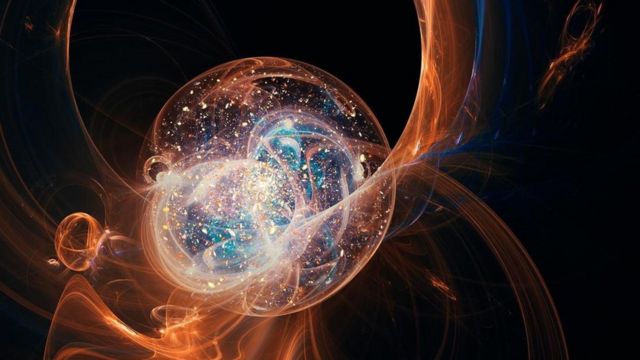 Una imagen artística del Big Bang