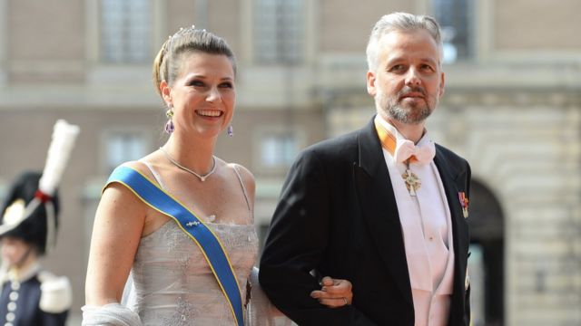 Princess Martha Louise and Ari Behn on June 13, 2015