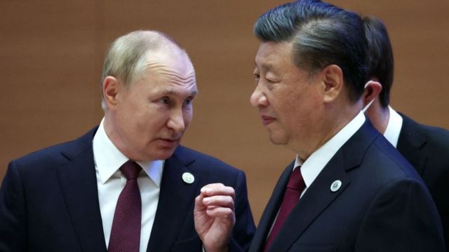 Putin and Xi Jinping
