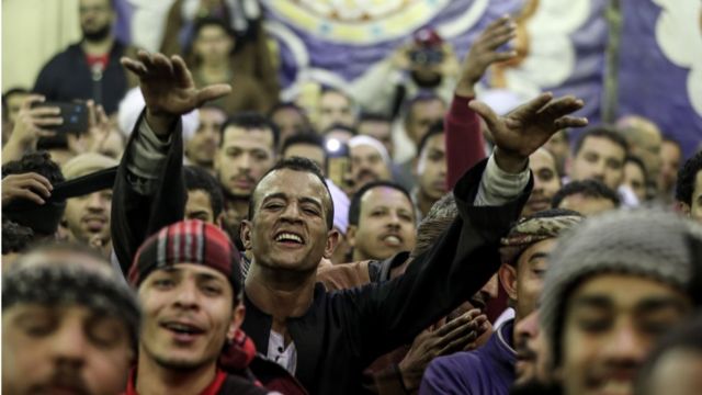 من احتفالات المولد النبوي في العاصمة المصرية القاهرة عام 2019