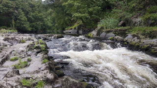 Водопады Сенарт в северном Уэльсе