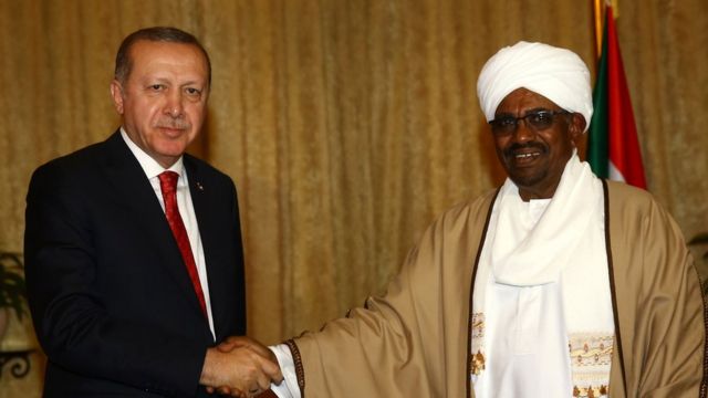 Cumhurbaşkanı Erdoğan 24 Aralık'ta Sudan Devlet Başkanı Ömer el Beşir'le görüştü.