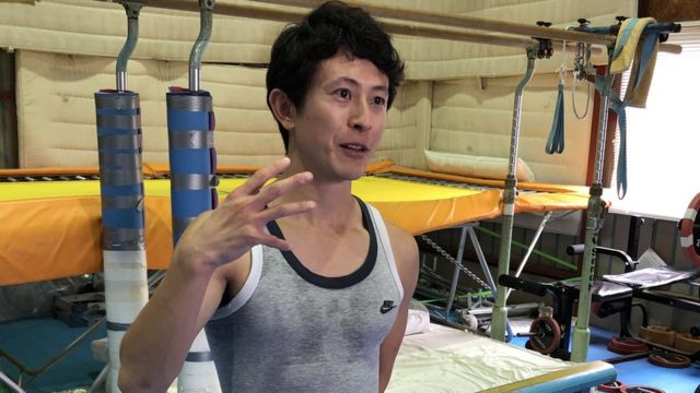 Former trampoline gymnast Tetsuya Sotomura