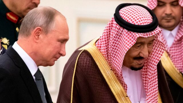 Vladimir Putin, Raja Salman