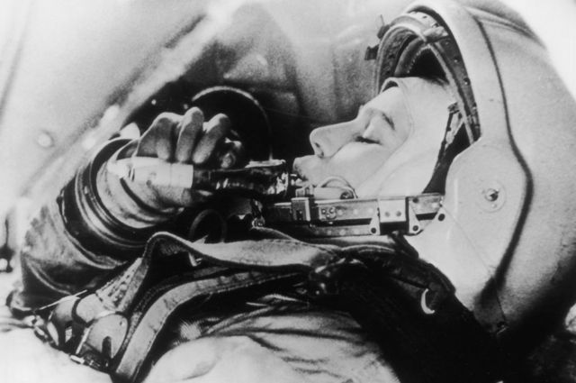 La ingeniera rusa Valentina Tereshkova.