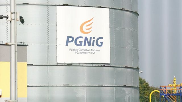 Fasilitas perusahaan Polandia PGNiG.