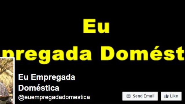 Página de Facebook de Joyce Fernandes. Hoy tiene miles de seguidores.