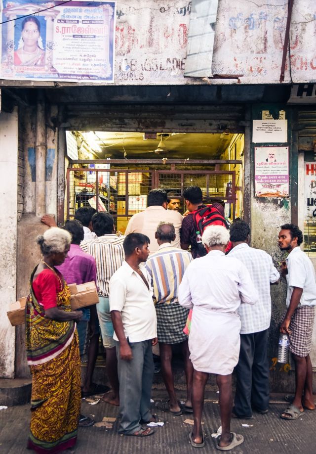 A Tasmac store in Chennai