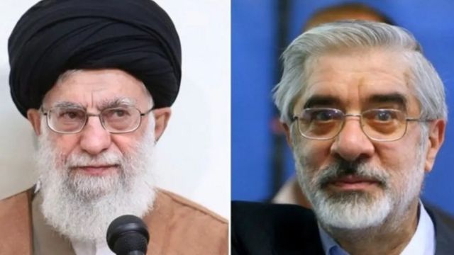 میرحسین موسوی بیش از ده سال است که در حبس خانگی است. فرمانده وقت نیروی انتظامی گفته آیت الله خامنه ای شخصا مسئولیت حبس آقای موسوی را به عهده گرفته