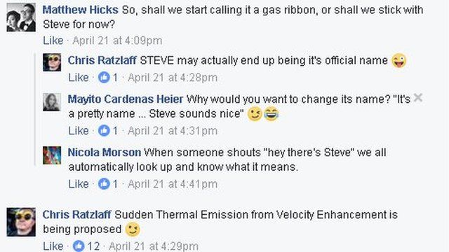 Facebook comments including "Sudden Thermal Emission from Velocity Enhancement is being proposed"