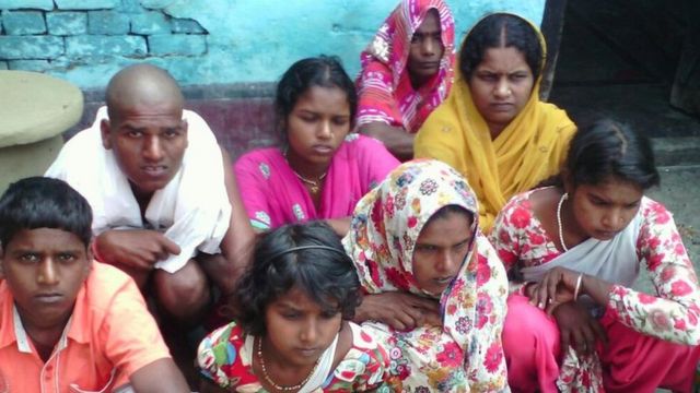 बिहार सिरहीरा गांव राम अवध शाह का परिवार