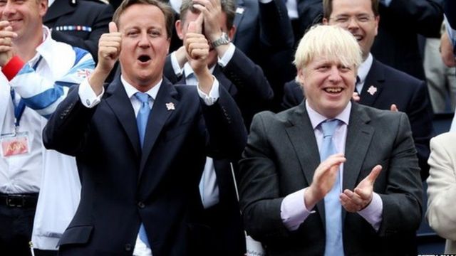 Boris Johnson ve David Cameron