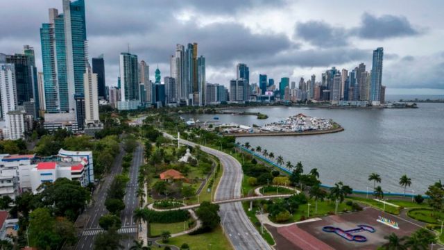 Una vista de Ciudad de Panamá