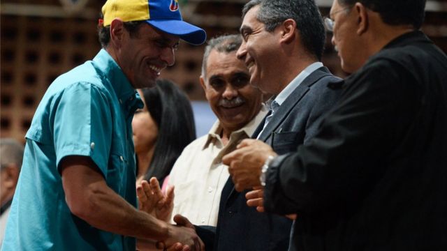 Henrique Capriles y Rodríguez Torres.
