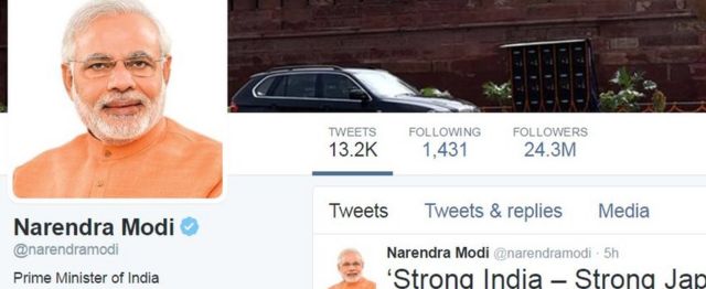 मोदी फॉलोअर्स