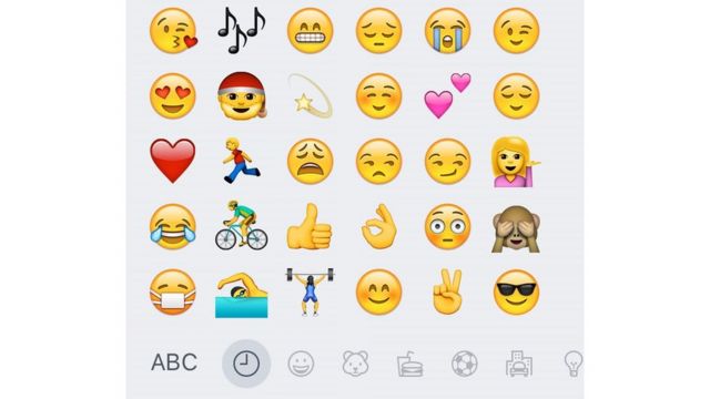 most recent emojis order iphone