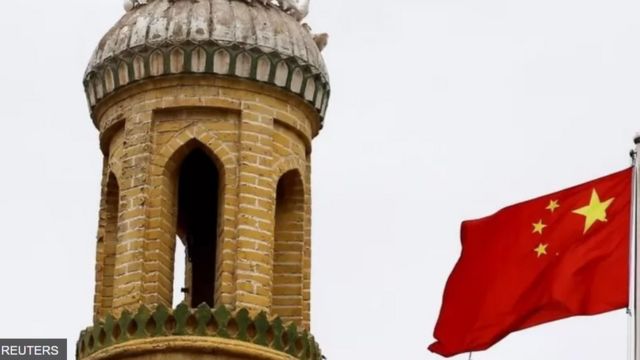 中国被指在新疆对维吾尔人和其他少数民族搞种族灭绝(photo:BBC)