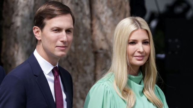 Jared Kushner e Ivanka Trump.