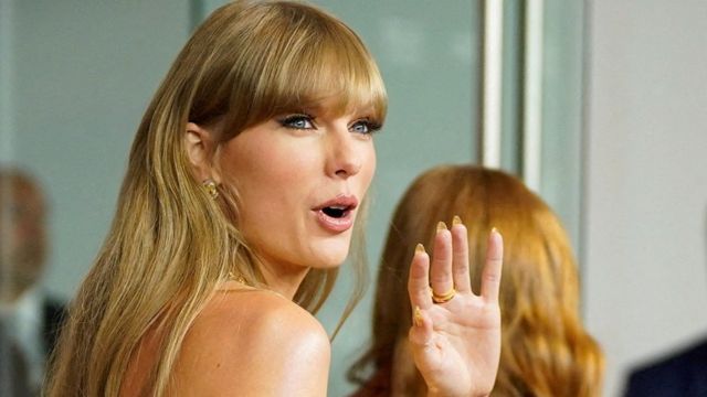 Everybody agrees: Beloved Taylor Swift cardboard cutout must