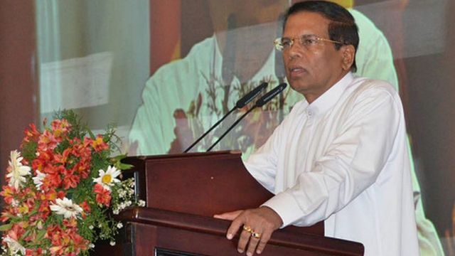 ජනාධිපති මෛත්රීපාල සිරිසේන