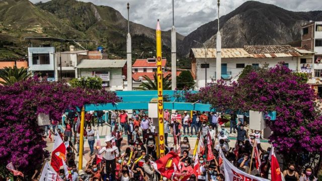 Pedro Castillo ganó en los Andes