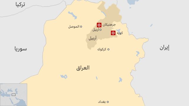 Iran is bombing the locations of Kurdish parties opposing it in the Kurdistan region of Iraq