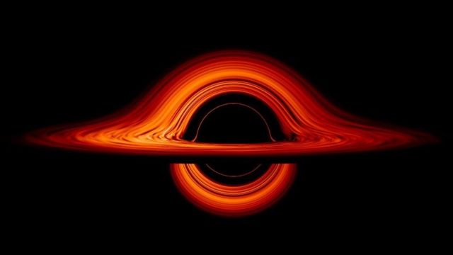 ثقب أسود من تصوير ناسا