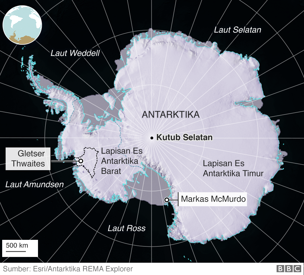 Perjalanan Ke Gletser Hari Kiamat Untuk Mengetahui Proses Mencairnya Antarktika Akibat Perubahan Iklim Bbc News Indonesia