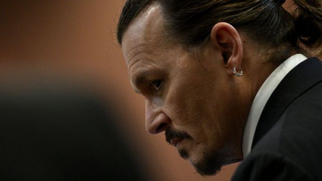 Johnny Depp no tribunal