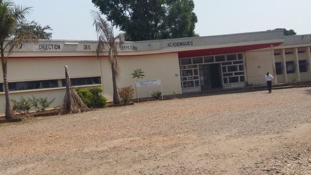 Un bâtiment de l'Université du Burundi